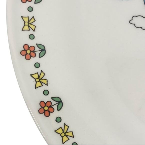 Lefton China New Mommy Double Handle Cup and Saucer Colorful Baby Bears Balloons - Picture 11 of 16